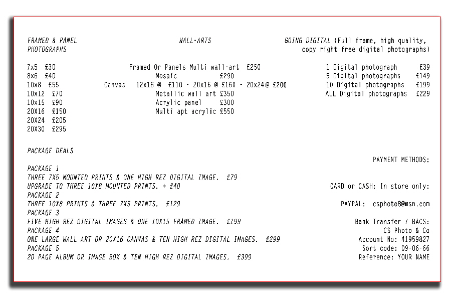 Pricing