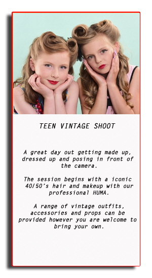 Teen vintage photo